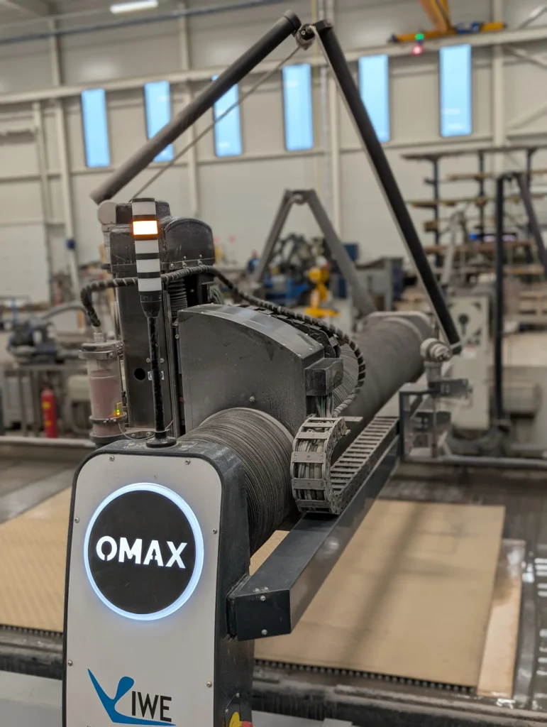 OMAX-technologie watersnijmachine